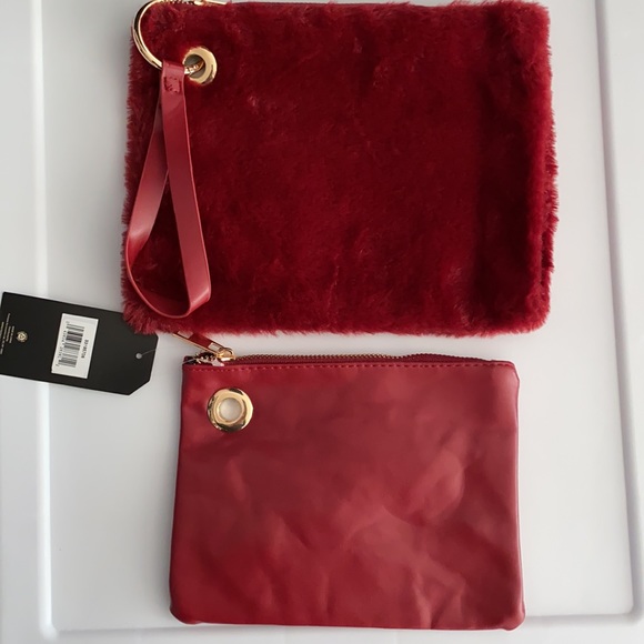 Twig & Arrow Duo Wristlet Red - Picture 3 of 5